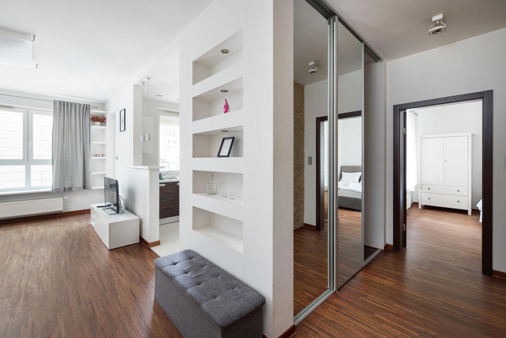 Stawki Pleasant Apartment Warsawa Bagian luar foto