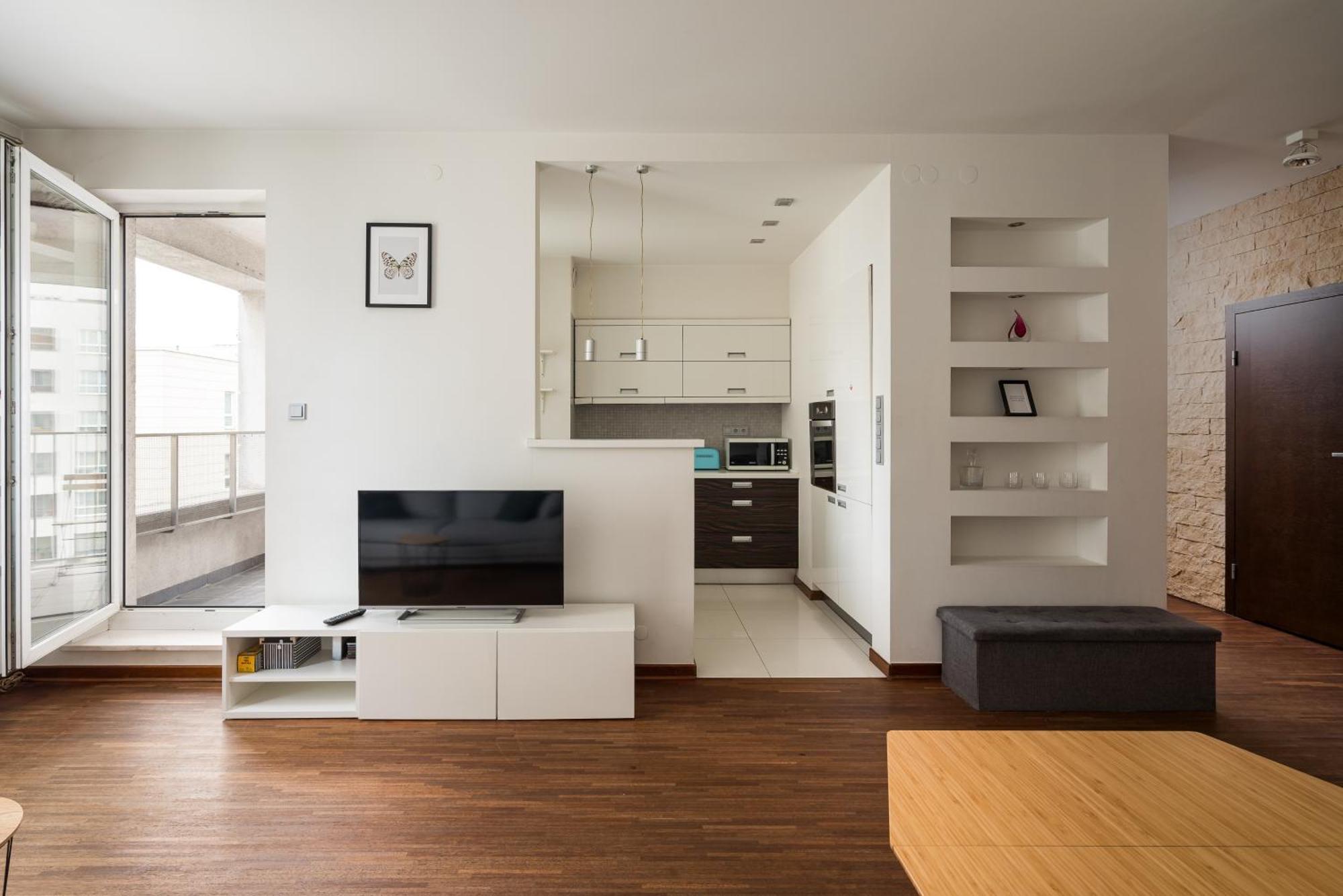 Stawki Pleasant Apartment Warsawa Bagian luar foto